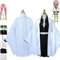 Demon Slayer Anime Kanroji Mitsuri Cosplay Kostüm, Kimetsu No Yaiba Perücke Umhang Kopfschmuck Kimono Strickjacke Komplettes Set Halloween Comic Game Party Uniform,Weiß,S