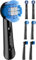 Aufsteckbürsten von demirdental für Oral B Zahnbürstenaufsatz, Medium Aufsteckbürsten CleanPlus ersetzt Oral-B Precision Clean, Schwarz, 6er Pack