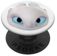 DreamWorks Dragons Light Fury Big Face Costume 3D PopSockets Klebender PopGrip