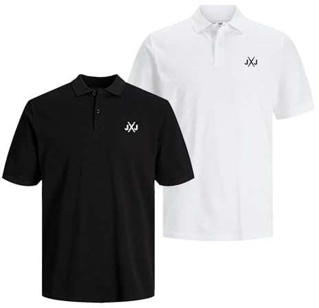 JACK & JONES Infinity Herren Poloshirt Infinity Polo Mehrstückpackung 2er 3er Pack 2er Pack 1 M
