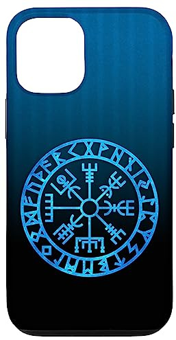 Vegvisir Wikinger Kompass Rune Schutz Symbol Kelten Nordisch Hülle für iPhone 12/12 Pro