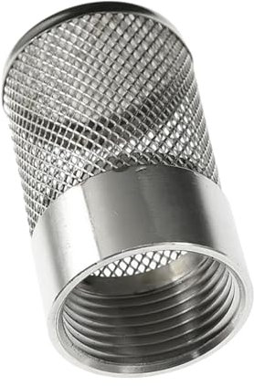 Leefasy Filtro di ingresso del tubo flessibile, filtro di aspirazione dell'acqua del tubo da giardino, per irrigazione giardino ad alta pressione, rondella, diametro 25 mm