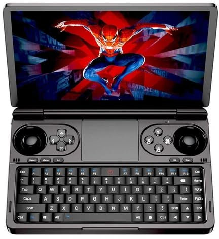 GPD Win Mini 2024 Ultra Mobile Gaming PC, 7 Zoll Retina Full HD Display, AMD Ryzen 7 8840U, Radeon 780M, RAM 32 GB LPDDR5x, SSD 2 TB NVMe, Wi-Fi 6 AX, Bluetooth 5.2, USB 4, microSD