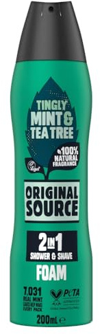 Original Source Foaming Tingly Mint & Tea Tree 200ml