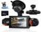 CAMECHO 4 Channel Dash Cam Front and Rear Inside, 360° Dashcam Inserted 64GB TF Card, Dash Camera for Cars, 3 IPS Screen, Night Vision, G-Sensor, Loop Recording, Driving Recorder, Car Camera