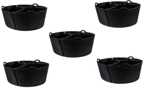 ABOOFAN 5st Slow Cooker-einsatz Gadgets Herd Lückenfüller Backen Ofenauskleidung Mini Liner Multi Utensil Langsamer Kocher Tiger Reiskocher Fritteuse Wiederverwendbar Vier Kieselgel