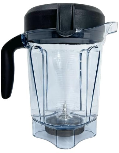 For Vitamix Blender Pitcher 64oz Low-Profile, Replacement Pitcher for Vitamix 750 780 5200 5000 7500 6300 Vm0101 Vm0102 Vm0103 Vm0109 Vm0197 E310 E320 Classic/Explorian/Commercial series etc