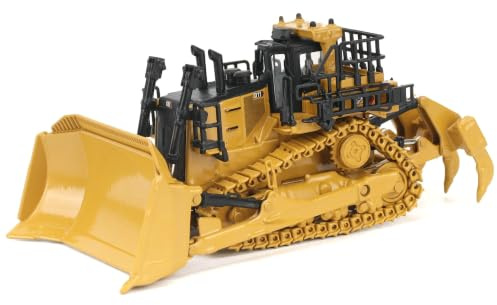 1:87 Scale Cat D11 Dozer - TKN Design with Metal Tracks | High Line Series Cat Trucks & Construction Equipment | 1:87 Scale Model Diecast Collectible Model 85777