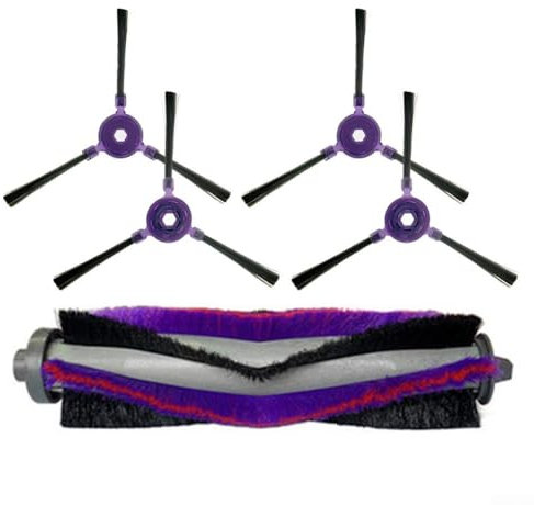 Opatiny Per Samsung VR05R5050WK Robot Aspirapolvere Rullo e Spazzole Laterali Parti di Ricambio