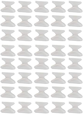 HEEPDD Poussions de Nez Anti-licon et Silicone pour Verres, Lunettes de Soleil, Accessoires, Blanc, 1,8 Mm, pour Verres, Lunettes de Soleil, Accessoires, Blanc, 1,8 Mm, pour Plus de Confort pour les