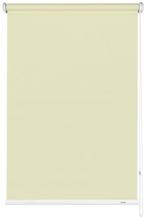 GARDINIA Seitenzug-Rollo, Decken-, Wand- oder Nischenmontage, Lichtdurchlässig, Blickdicht, Alle Montage-Teile inklusive, Farbe: Champagner, 52 x 180 cm (BxH)