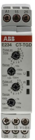 ABB E234 CT-TGD.22 RELE' TEMPORIZZATORE