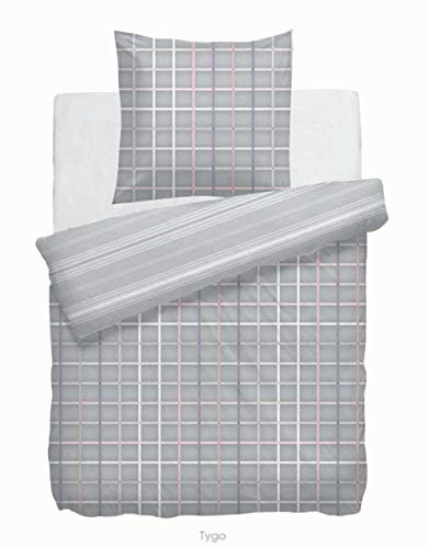 HnL Baumwolle Renforcé Bettwäsche Tygo multi, Größe:135x200 cm + 80x80 cm