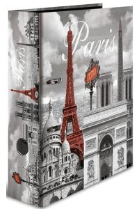HERMA Motivordner Paris, DIN A4, Rückenbreite: 70 mm