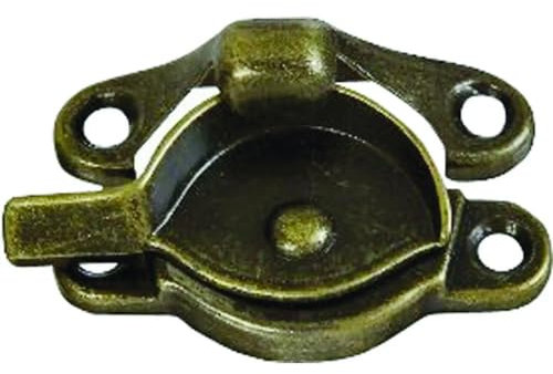 Stanley N148-809 Antique Brass Window Sash Lock