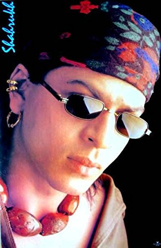 Bollywood Fanart Shah Rukh Khan Poster in Hochglanzpapier / A1-Format 84x54cm (Post-L094)