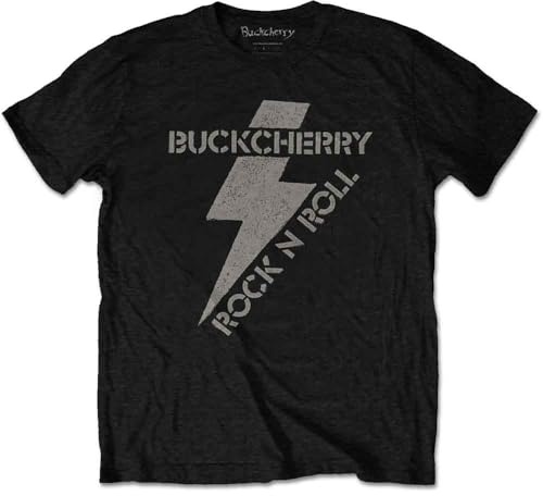 Rock Off Officially Licensed Products Men's Buckcherry Bolt T - Shirt (Pack of 1)