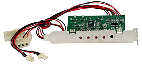 Justcooler FA-100, Lüfter Controller, Überwachung für bis zu 4 Lüfter, Slotmontage, Alarm
