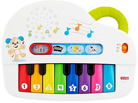 Fisher-Price GFK03, Piano para niños a partir de 6 meses, versión italiana