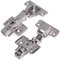 AERZETIX - C41043 - lot de 4 Charnière invisible clipsable pour portes de meuble - aver amortisseur et réglage 3D - à recouvrement total/en applique - ouverture 110° - ouverture de montage 35 mm