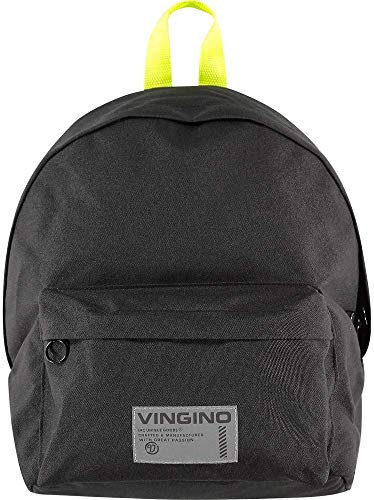 Vingino Jungen Rucksack Backpack Tasche VORIX deep black
