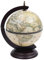Tidyard Minibar da Tavola a Globo Supporto per Vini in Eucalipto Verde,Porta Vino da Tavolo Mappamondo,Porta Bottiglie Vino Bar Globo da Tavolo 38x33x48 cm