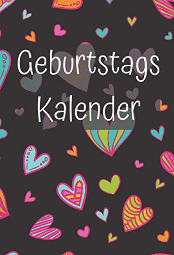 Geburtstagskalender: Geburtstagskalender Buch jahresunabhängig zum Ausfüllen, klein A6