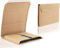 WPTrading - 25 Stück Wellpappe Buchverpackung DIN A5 217 x 155 x 50 mm (MW352E) selbstklebend in Braun - Buch Karton Versandtaschen für Büchersendung reißfest - Bücher Warensendung Versandverpackung