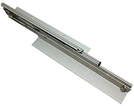 Lcuihong-Lagerschlitten (1 Slide + 2-Scharniere) Tischplatte-Verlängerung RV-Falttisch ausziehbarer Tischrutsche langlebig und kompatibel (Color : 1 Slide)