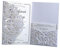 20 Pcs Laser Cut Wedding Invitation Cards, European Style Tri-fold Floral Design Invites Pocket for Bridal Showers, Engagement Parties, Baby Shower, Includes Covers and Blank Inserts (20 PCS, White)