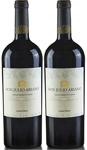 Don Julio Ariano Tannat Merlot Syrah Rotwein Wein Trocken Uruguay (2 x 0,75l)