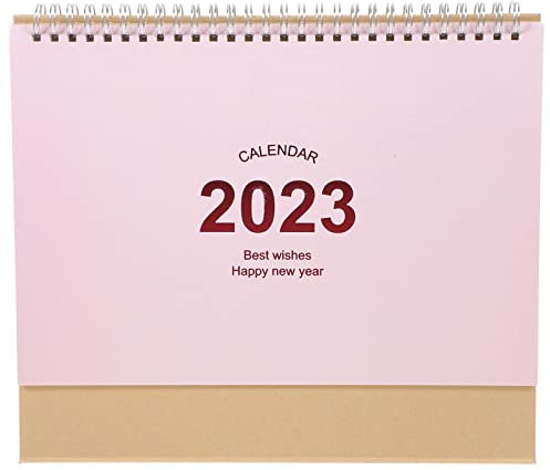 Schreibtischkalender Tischkalender Schuljahr 2022-2023 Kalender Beachten Klappkalender 2023 Schreibtischunterlagen-kalender Desktop-kalender 2022-2023 Vertikal Zubehör Büro Eisen