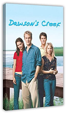 Dawson's Creek TV-Serie Poster, moderne Retro-Dekoration, Leinwand, Poster, Schlafzimmer, Dekoration, Sport, Landschaft, Büro, Zimmer, Dekoration, Geschenkrahmen, 60 x 90 cm
