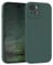 EAZY CASE - Silikonhülle für iPhone 15 Hülle Silikon Case Grün weich stoßfeste Handyhülle iPhone 15 Schutzhülle mit Kameraschutz Dünn Premium Schutz Cover TPU Phone Bumper in Piniengrün