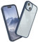 EAZY CASE - Clear Hybrid Bumper Cover compatibile con iPhone 15 custodia per telefono antiurto e antigraffio con protezione per fotocamera, cover protettiva sottile, Blu notte