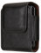 Black Phone Belt Pouch Compatible with Samsung Galaxy Z Flip 6 5 4 3 2 1, Magnetic Closure Mobile Phone Belt Clip Case Carrying Hanging Bag for Huawei P50 Pocket/Pocket S, Motorola Razr 2019/Razr 5G