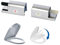 BEAHING WC Seat Hinges, Soft Close Toilet Seat Hinges Easy Release 115 ° Quick Clean Opening Angle -5° Closing Angle Toilet Seat Hinges Fixings Kit for Bathroom Accessory
