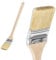 10x Heizkörperpinsel 50 mm mit langem Holzgriff – Flachpinsel für Ecken & schwer zugängliche Stellen – Profi-Malerpinsel für Lack, Öl, Lasur (10 Stück)