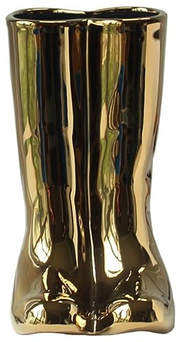 CRBUDY Porte-Parapluie Porte-Parapluie d'intérieur Bottes de Pluie créatives Forme Porte-Parapluie Arrangement de Fleurs Porte-Parapluie Mode Céramique Parapluie Seau de Rangement Décorat