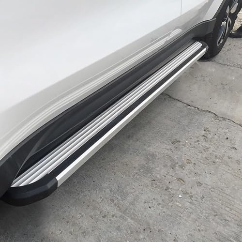 MadongJ 2 Pièces Voiture Marchepieds Latéraux pour Audi Q7 2016 2017 2018 2019 2020 2021 2022 2023, Voiture Jupe Latérale Marchepieds Latéraux Pédales Latérales Jupe