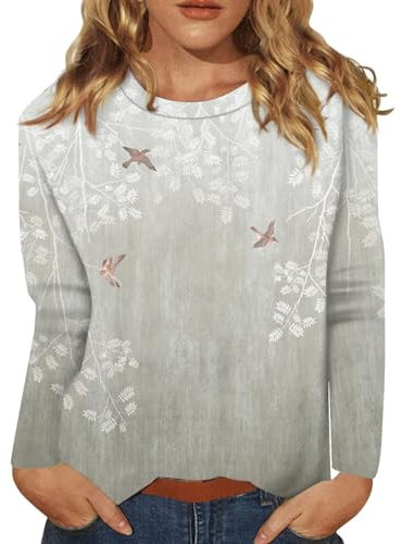 Pullover Damen Sale T Shirt Damen Pullover Damen Herbst Festliche Oberteile Damen Weihnachtsshirt Damen Elegante Oberteile Damen Damen Pullover Elegant Damen Unterhemden Langarmshirt Damen
