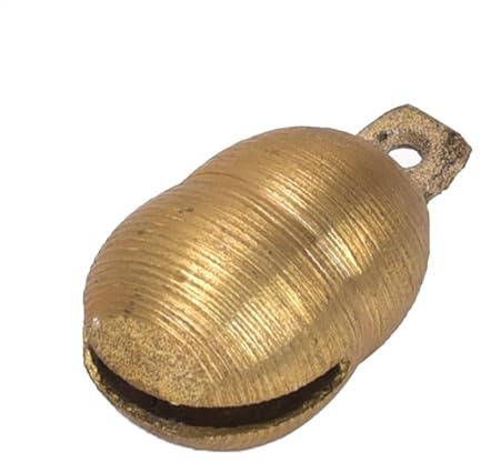 Kleine Kuhglocken – Metallglocke mit Bauernhofglocke | Anti-Verlust-Gold-Kuhglocken | Kuhglocken-Ornamente | weit verbreitete rostfreie Kuhglocke für Haustiere | Bauernhoftierglocke für festliches