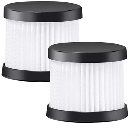 Puupaa Hepa-Filter-Ersatz für Kärcher CVH 2, CVH3PLUS, kabelloser Handstaubsauger, Filterreinigungswerkzeug, Zubehör, waschbare Filterteile-Set (2 Stück)
