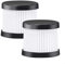 Puupaa Hepa-Filter-Ersatz für Kärcher CVH 2, CVH3PLUS, kabelloser Handstaubsauger, Filterreinigungswerkzeug, Zubehör, waschbare Filterteile-Set (2 Stück)