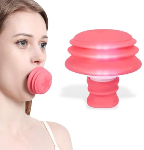 KUMSODE V Face Face Muscle Training Jaw Trainer Jaw Trainer, Double Chin Remover, Trainer for Face, Mouth, Chisel and Improvement of Jaw Line