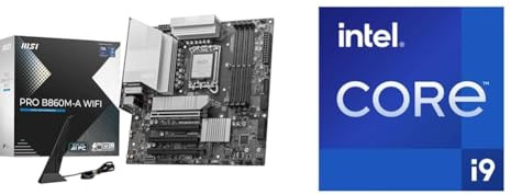 MSI PRO B860M-A WiFi Mainboard + Intel® Core™ i9-14900KF Prozessoren 24 cores