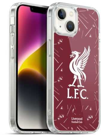 Head Case Designs Officially Licensed Liverpool Football Club Home 2025/26 Kit Gel Case [Military Grade Protection] Compatible with Apple iPhone 14 Plus and Compatible with MagSafe
