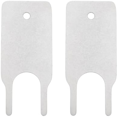 The Lord of the Tools 2Pcs Paper Towel Dispenser Key 55x23mm Stainless Steel for Most Toilet Paper Boxes