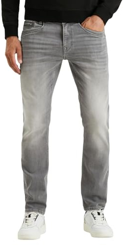 PME Legend Herren Jeans SKYRAK - Low Waist - Regular Fit - Blau Grau Schwarz