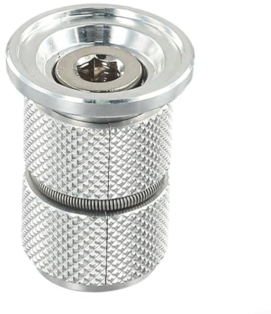 Fahrrad-Headset-Versteller, Aluminium und Edelstahl, Expander für Kohlefaser-Gabel-Kompatibilität (S)